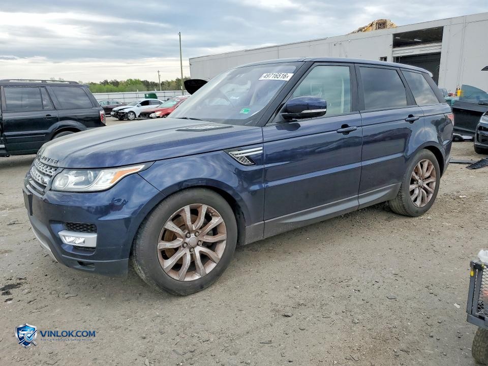 2016 LAND ROVER RANGE ROVER SPORT HSE – Lot 49716516 auction photo