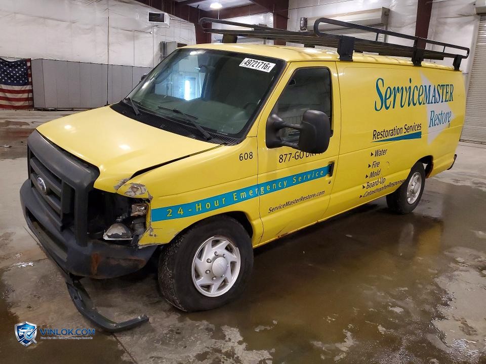 2014 FORD E250 DELIVERY VAN – Lot 49721716 auction photo