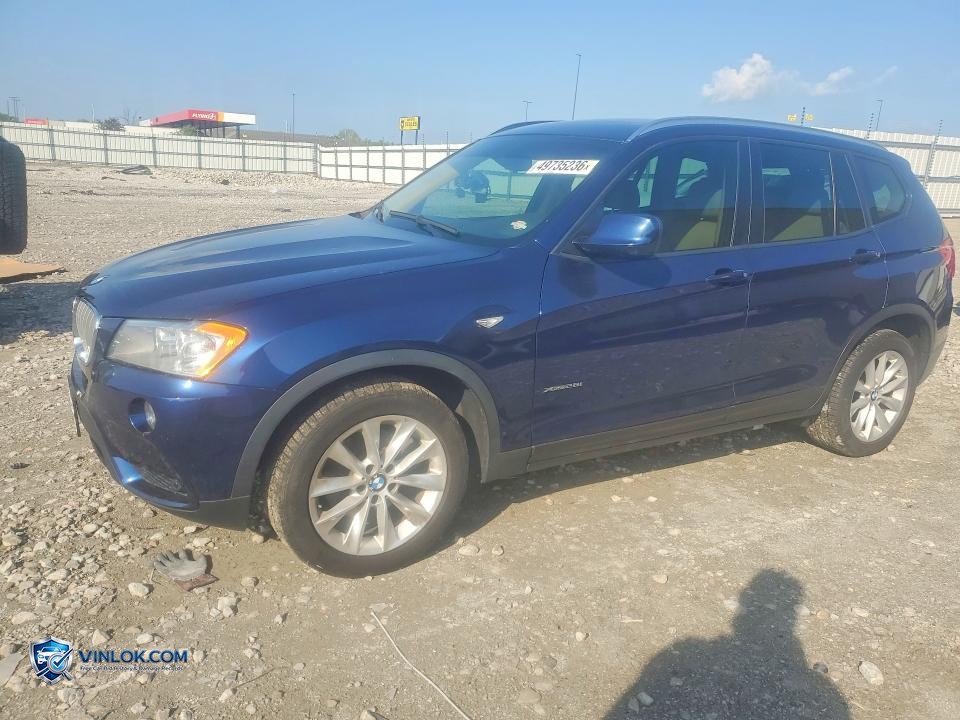 2013 BMW X3 XDRIVE28I – Lot 49735236 auction photo