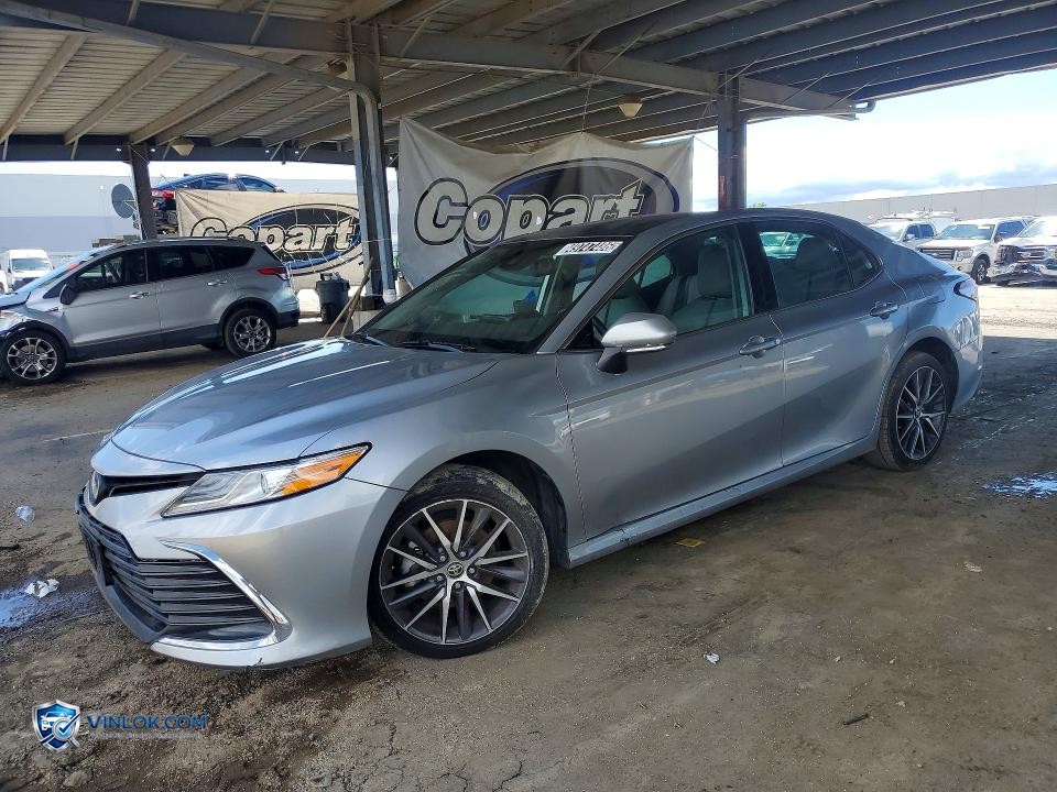 2022 TOYOTA CAMRY XLE – Lot 49747486 auction photo