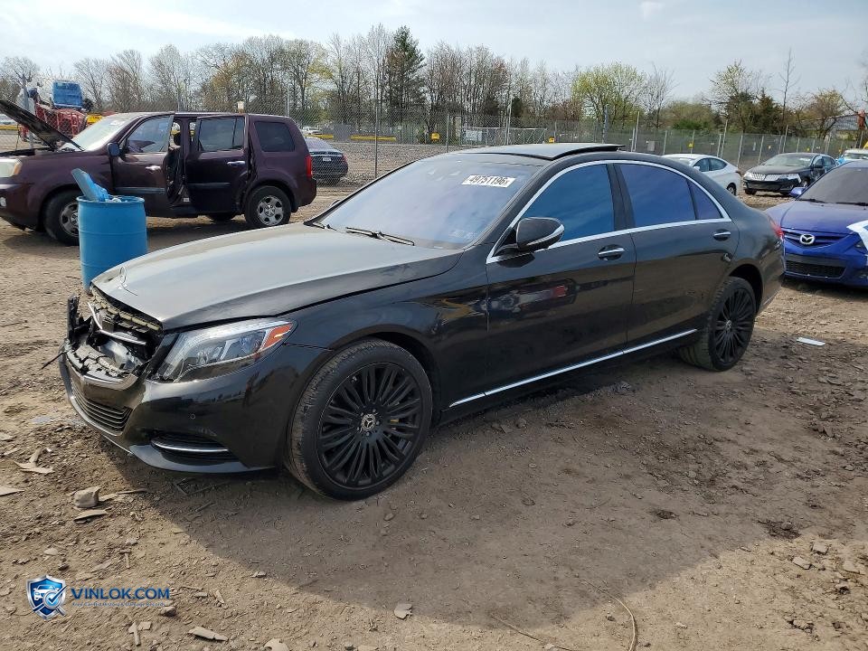 2015 MERCEDES-BENZ S 550 4MATIC – Lot 49751196 auction photo