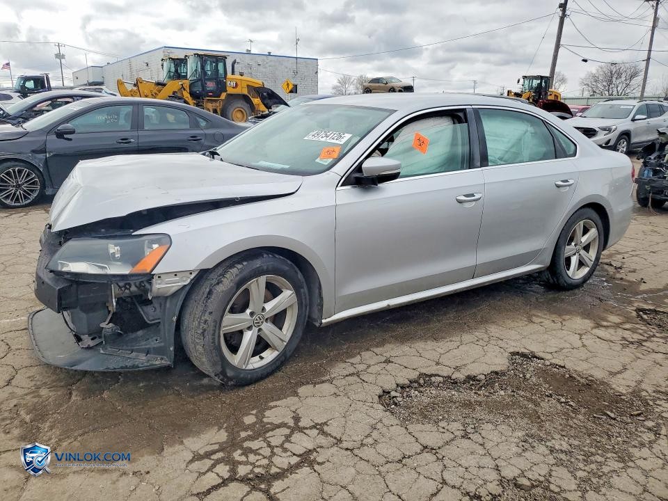 2013 VOLKSWAGEN PASSAT SE – Lot 49754126 auction photo