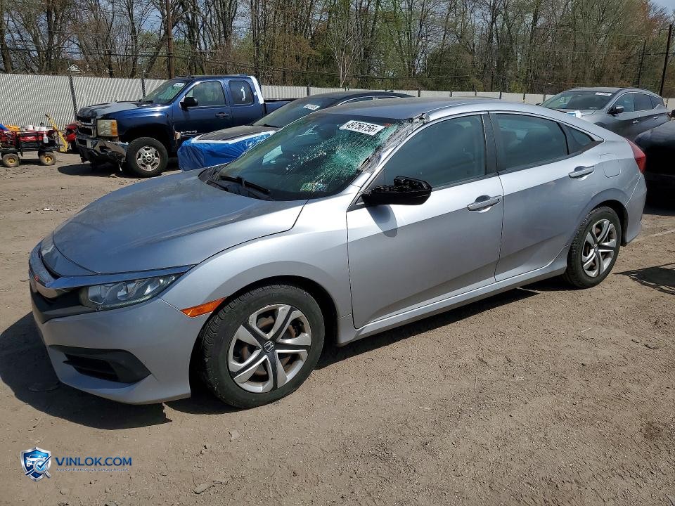 2017 HONDA CIVIC LX – Lot 49756156 auction photo