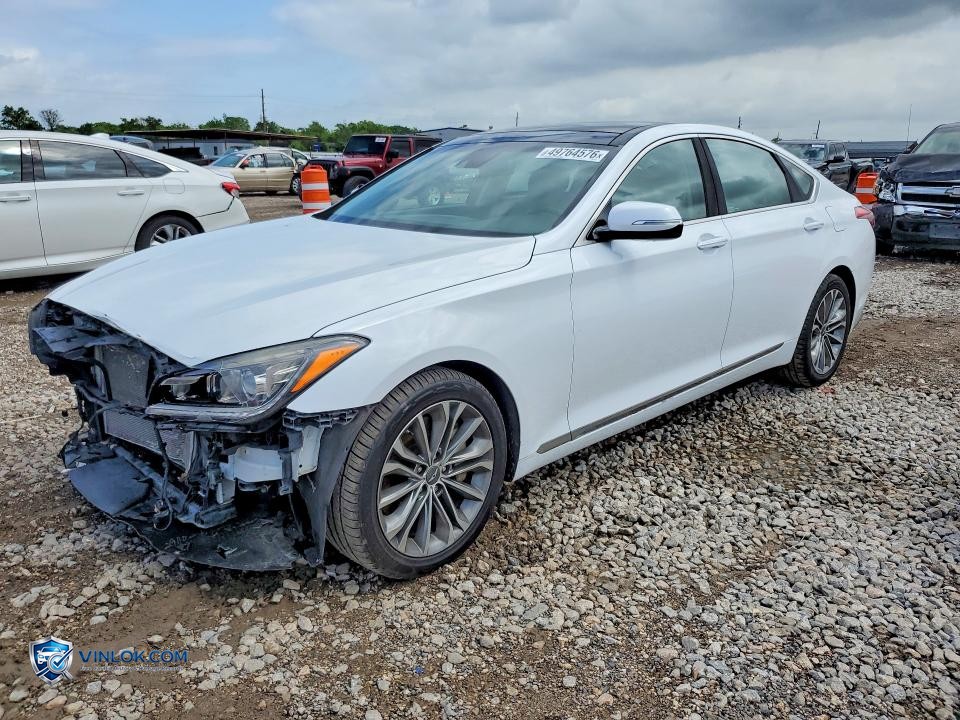2015 HYUNDAI GENESIS – Lot 49764576 auction photo