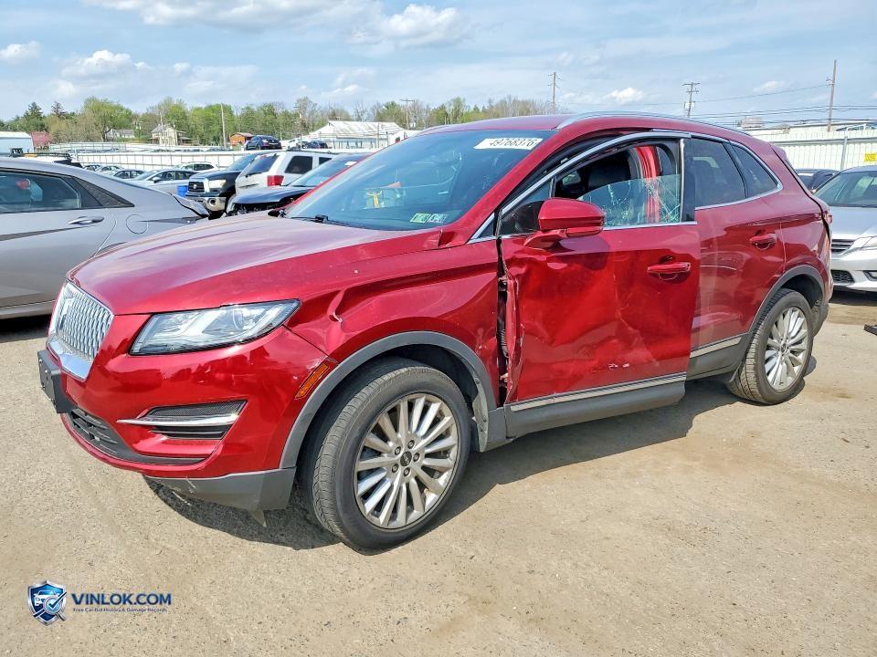 2019 LINCOLN MKC – Lot 49768376 auction photo