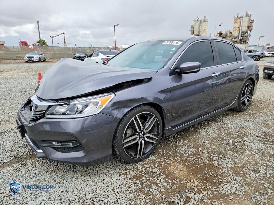 2017 HONDA ACCORD SPORT – Lot 49769516 auction photo