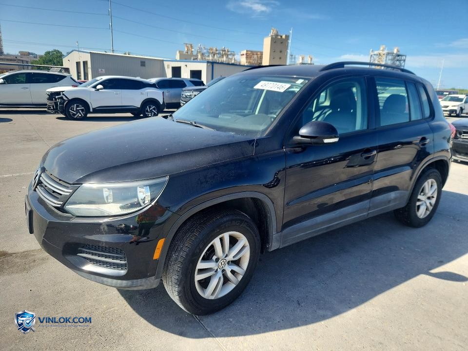 2016 VOLKSWAGEN TIGUAN – Lot 49770146 auction photo