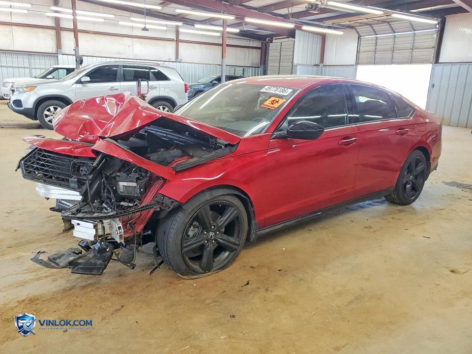 2024 HONDA ACCORD HYBRID SPORT-L – Lot 49778186 auction photo