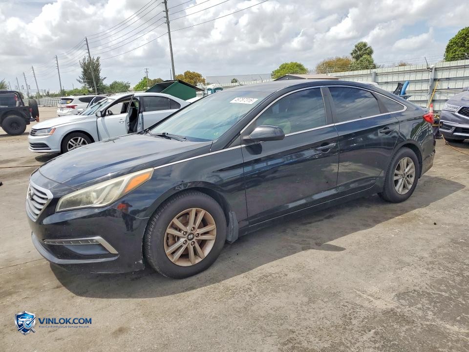 2015 HYUNDAI SONATA SE – Lot 49787316 auction photo