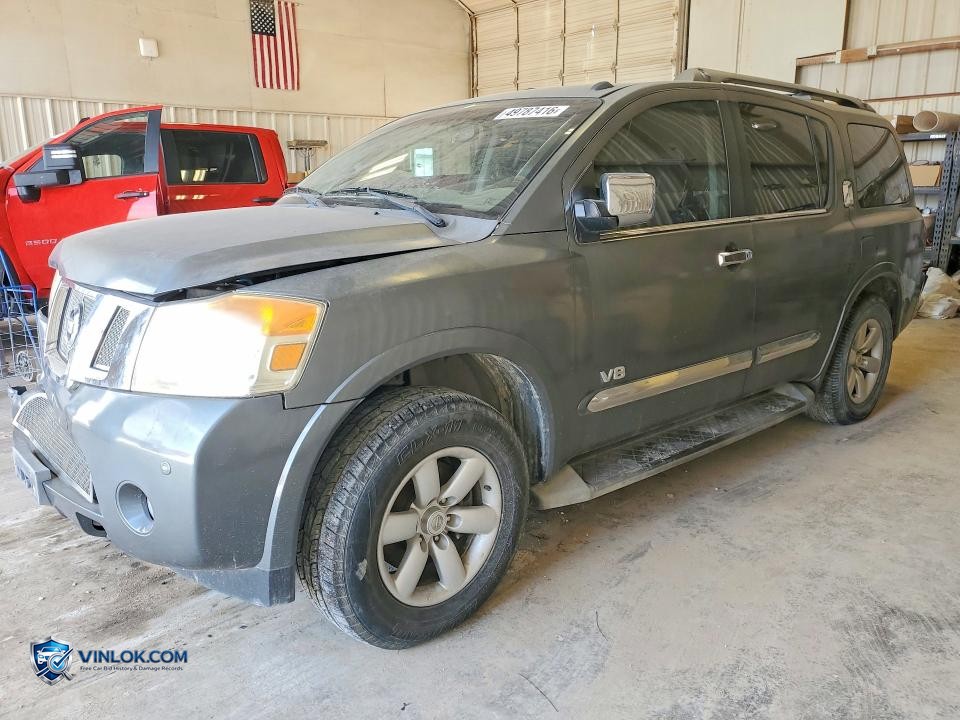 2008 NISSAN ARMADA SE – Lot 49787416 auction photo