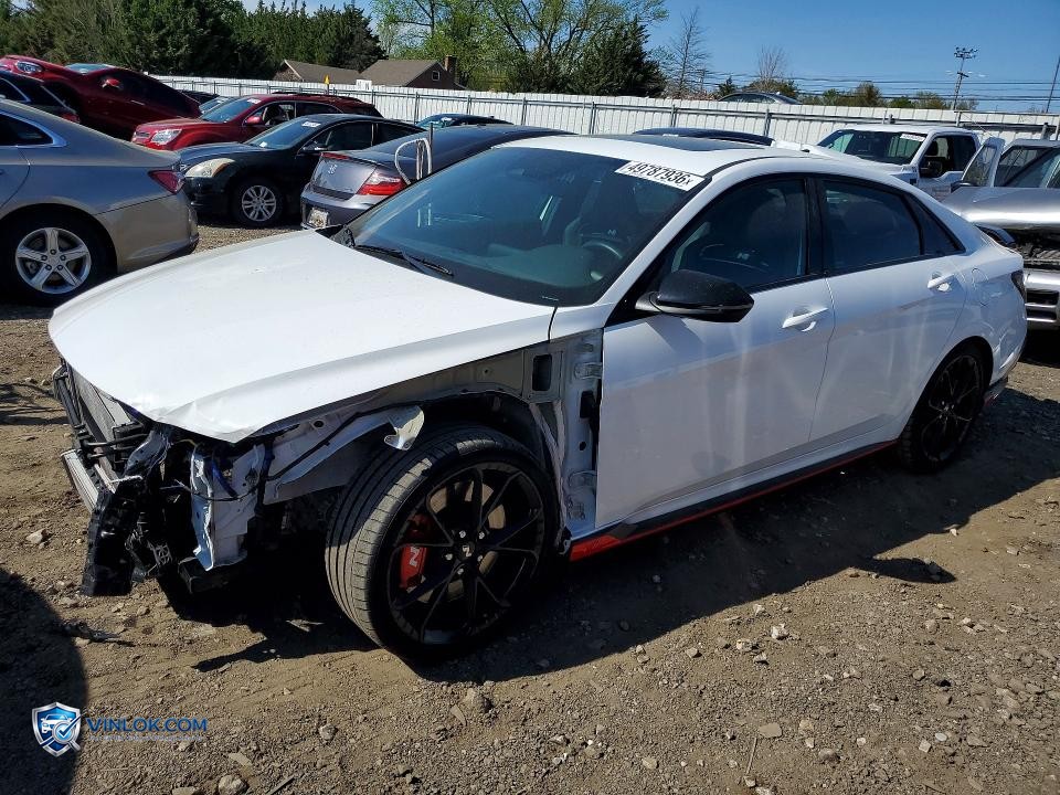 2025 HYUNDAI ELANTRA N BASE – Lot 49787936 auction photo