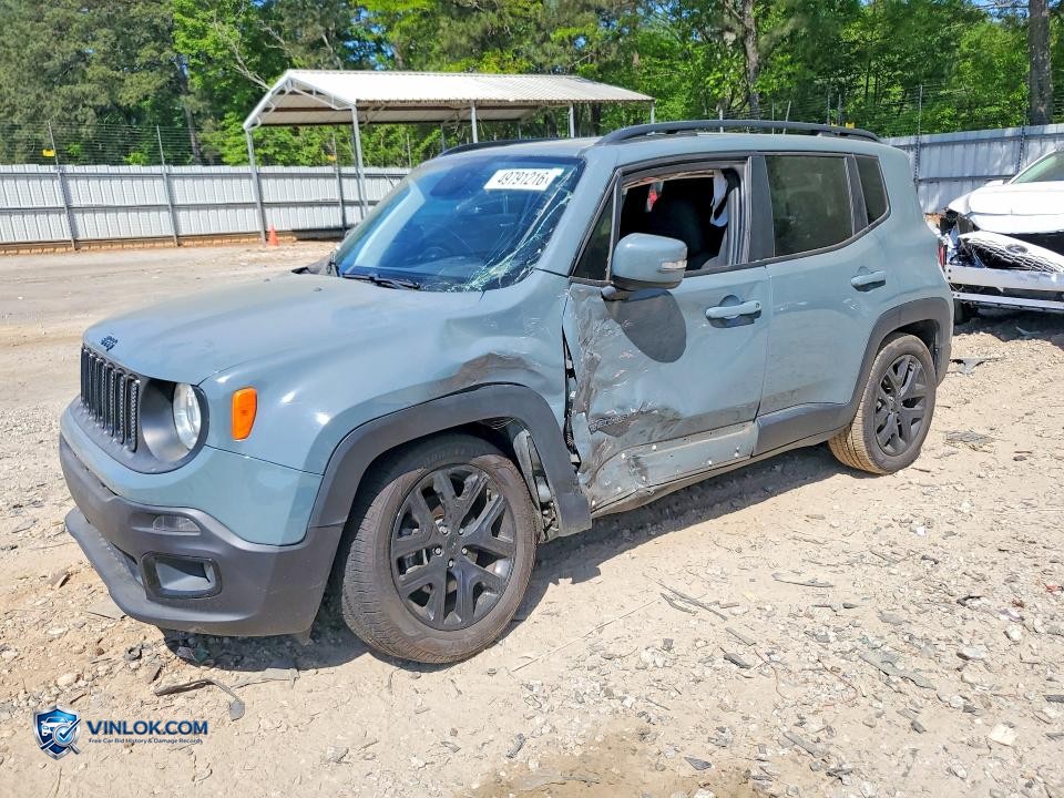 2018 JEEP RENEGADE LATITUDE – Lot 49791216 auction photo