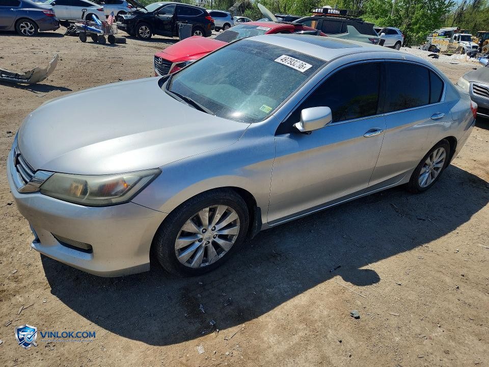2014 HONDA ACCORD EXL – Lot 49793286 auction photo