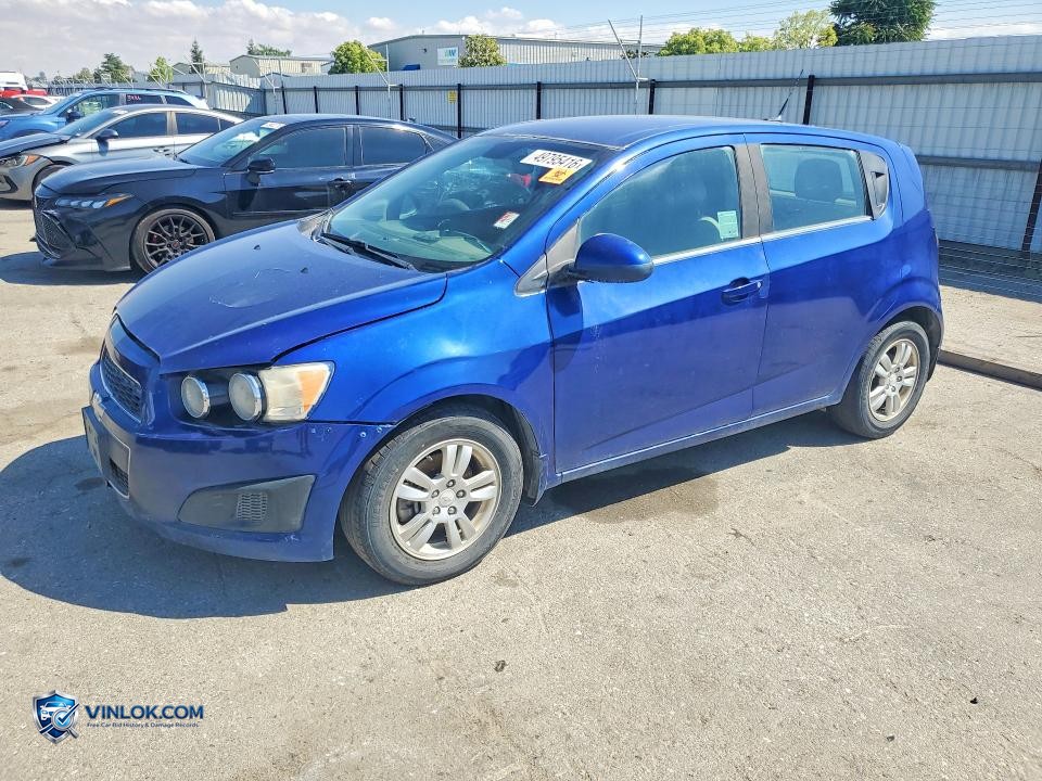 2013 CHEVROLET SONIC LT – Lot 49795416 auction photo