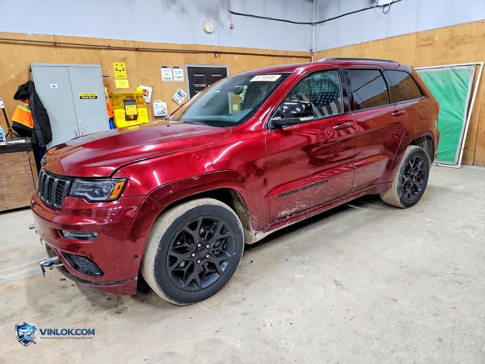 2021 JEEP GRAND CHEROKEE LIMITED – Lot 49796906 auction photo