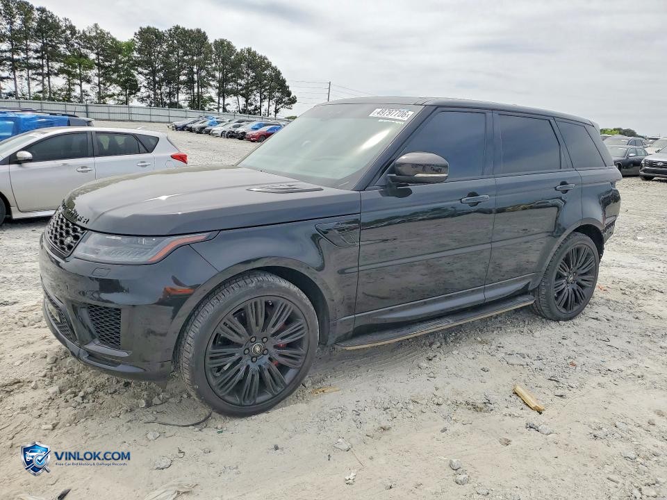 2019 LAND ROVER RANGE ROVER SPORT SUPERCHARGED DYN – Lot 49797706 auction photo