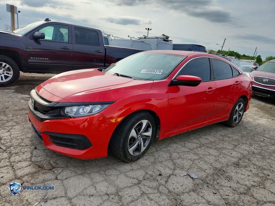 2016 HONDA CIVIC LX – Lot 49806376 auction photo