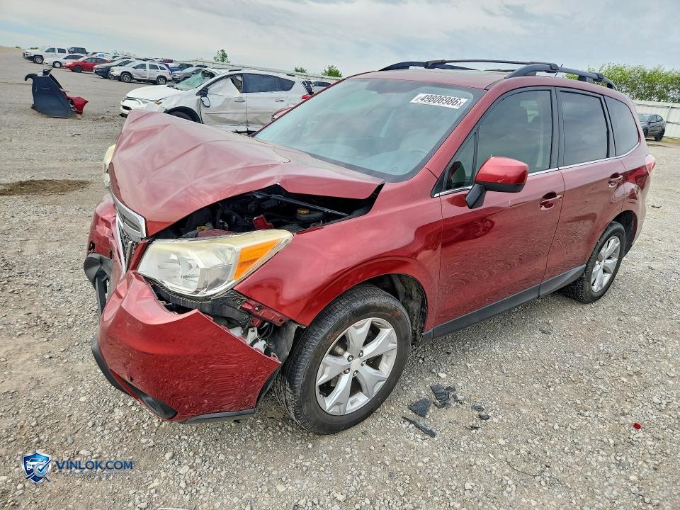 2015 SUBARU FORESTER 2.5I LIMITED – Lot 49806986 auction photo