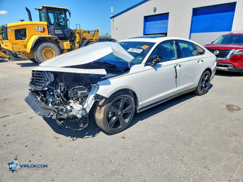 2025 HONDA ACCORD HYBRID SPORT-L – Lot 49807606 auction photo