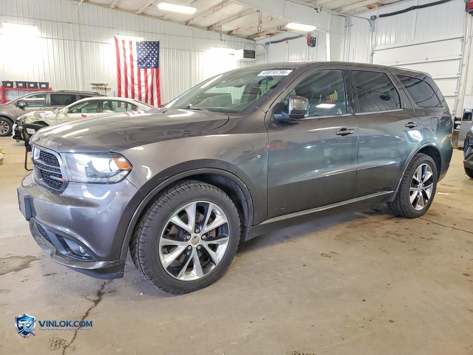 2014 DODGE DURANGO R – Lot 49810796 auction photo