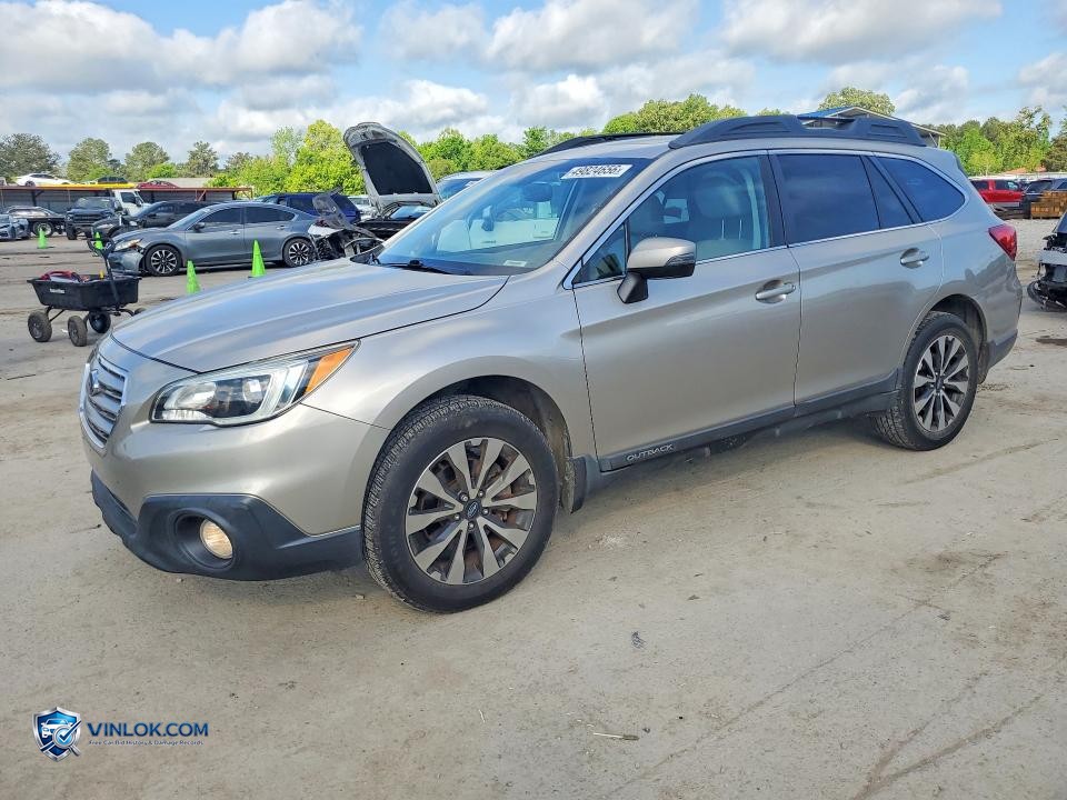 2015 SUBARU OUTBACK 2.5I LIMITED – Lot 49824656 auction photo