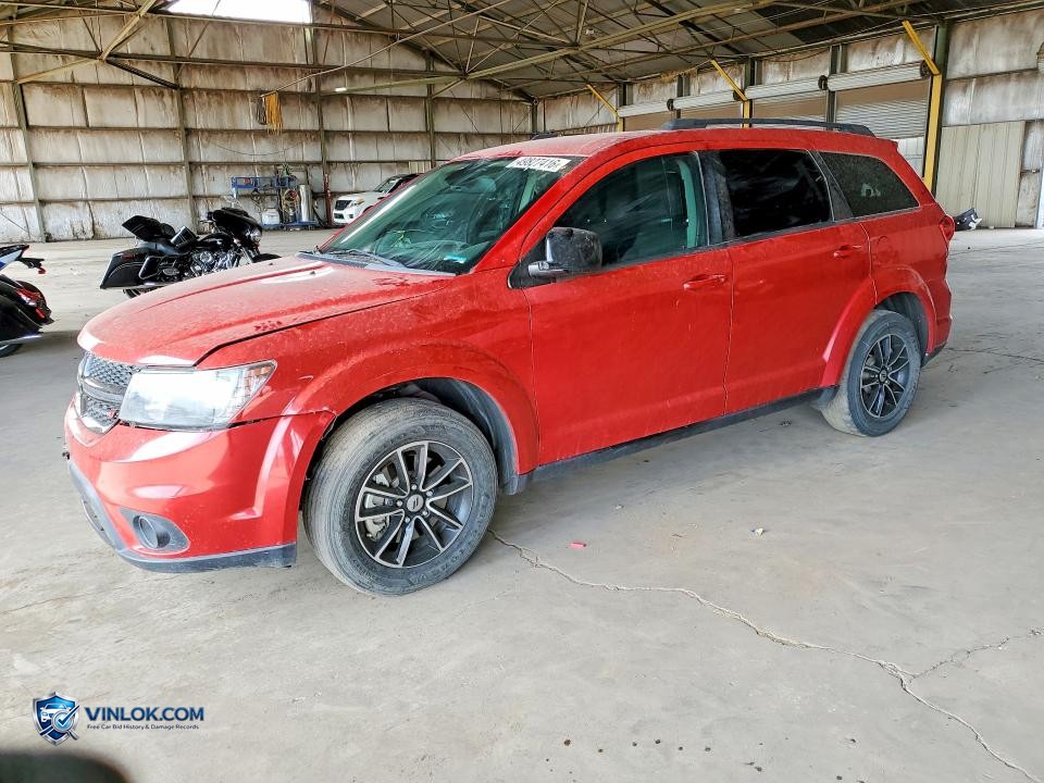 2018 DODGE JOURNEY SXT – Lot 49827416 auction photo