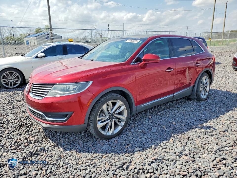 2017 LINCOLN MKX RESERVE – Lot 49829376 auction photo
