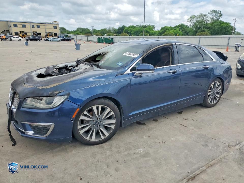 2017 LINCOLN MKZ RESERVE – Lot 49831686 auction photo