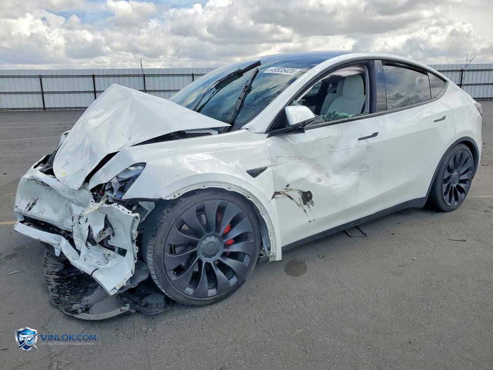 2022 TESLA MODEL Y – Lot 49835426 auction photo