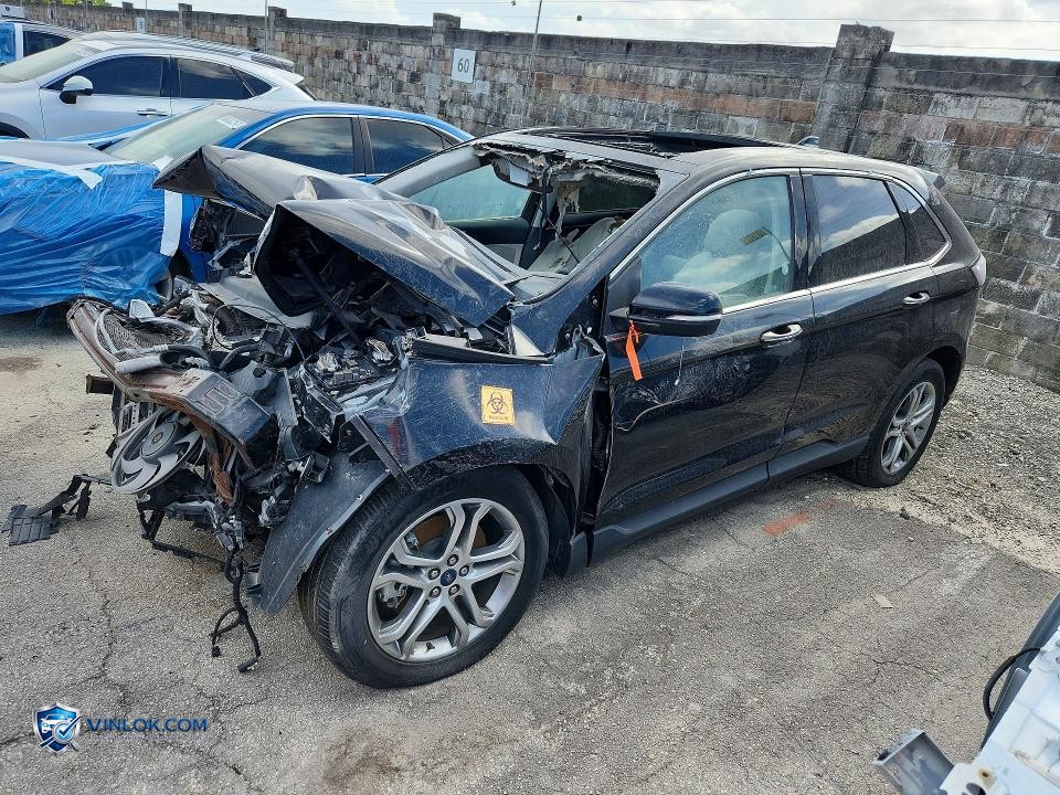 2016 FORD EDGE TITANIUM – Lot 49837756 auction photo