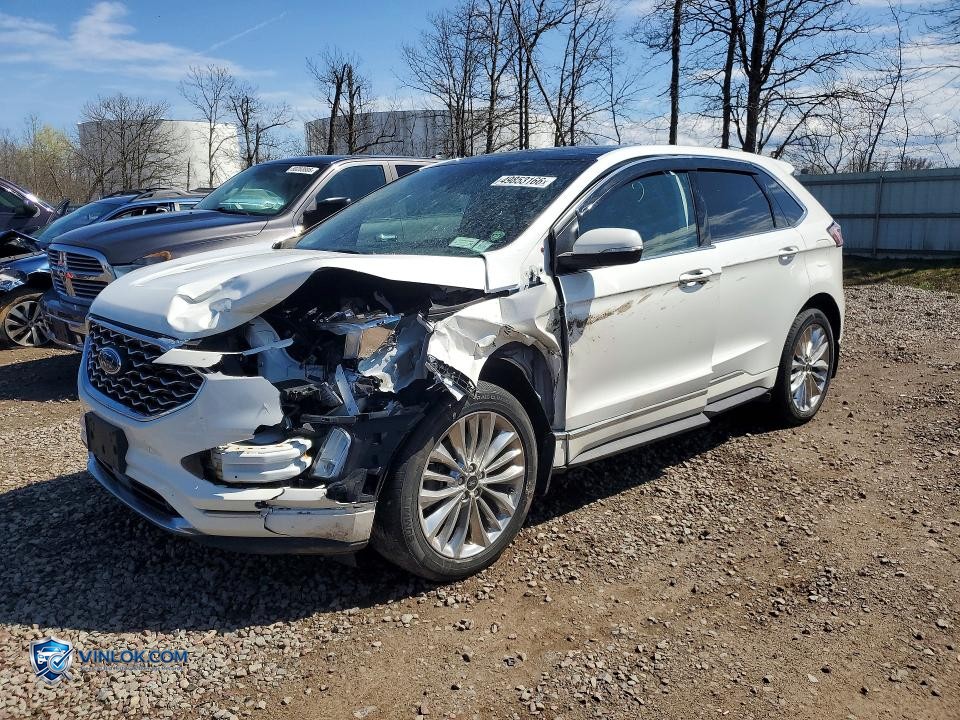 2020 FORD EDGE TITANIUM – Lot 49853166 auction photo