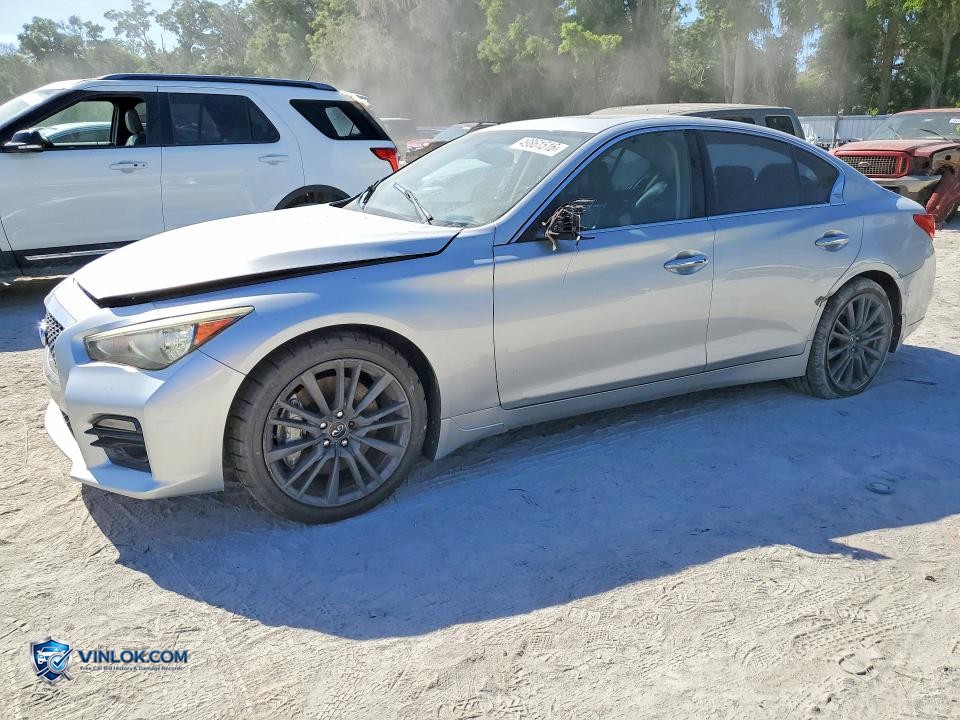 2016 INFINITI Q50 RED SPORT 400 – Lot 49861516 auction photo