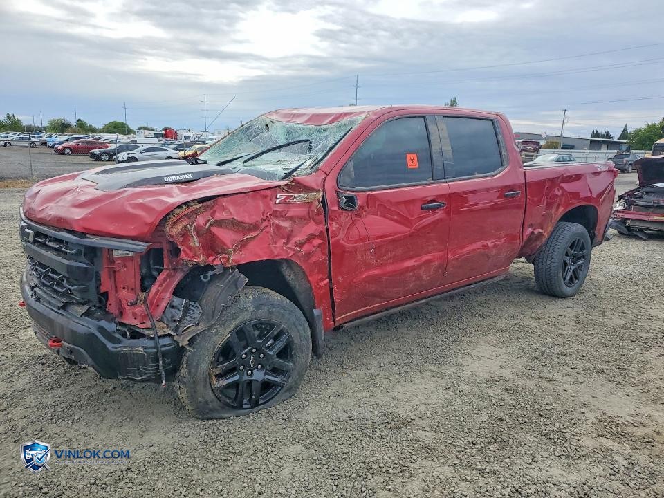 2025 CHEVROLET SILVERADO K1500 LT TRAIL BOSS – Lot 49861686 auction photo
