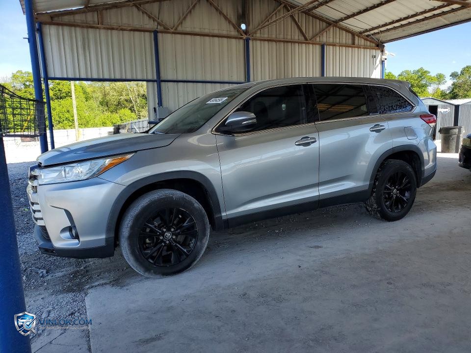 2019 TOYOTA HIGHLANDER LE PLUS – Lot 49864596 auction photo