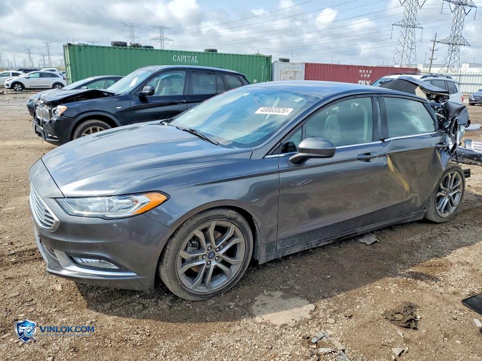 2017 FORD FUSION S – Lot 49865526 auction photo