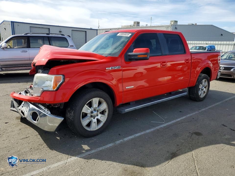 2012 FORD F150 SUPERCREW – Lot 49869026 auction photo