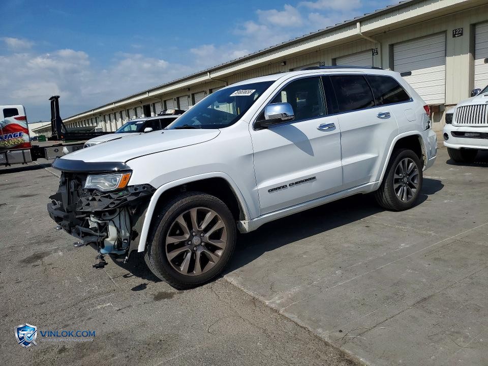 2017 JEEP GRAND CHEROKEE OVERLAND – Lot 49869656 auction photo