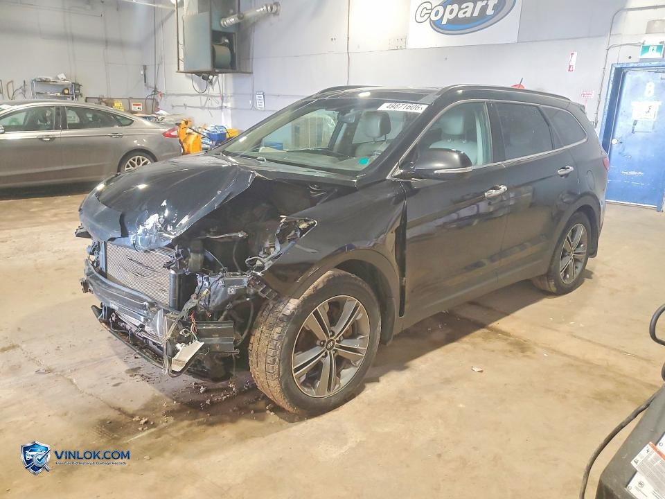 2016 HYUNDAI SANTA FE SE – Lot 49871606 auction photo