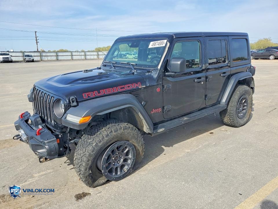 2023 JEEP WRANGLER – Lot 49874886 auction photo