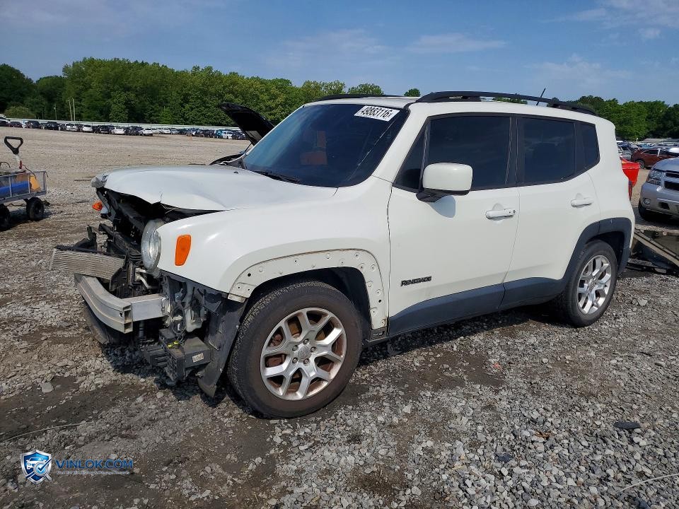 2017 JEEP RENEGADE LATITUDE – Lot 49883116 auction photo