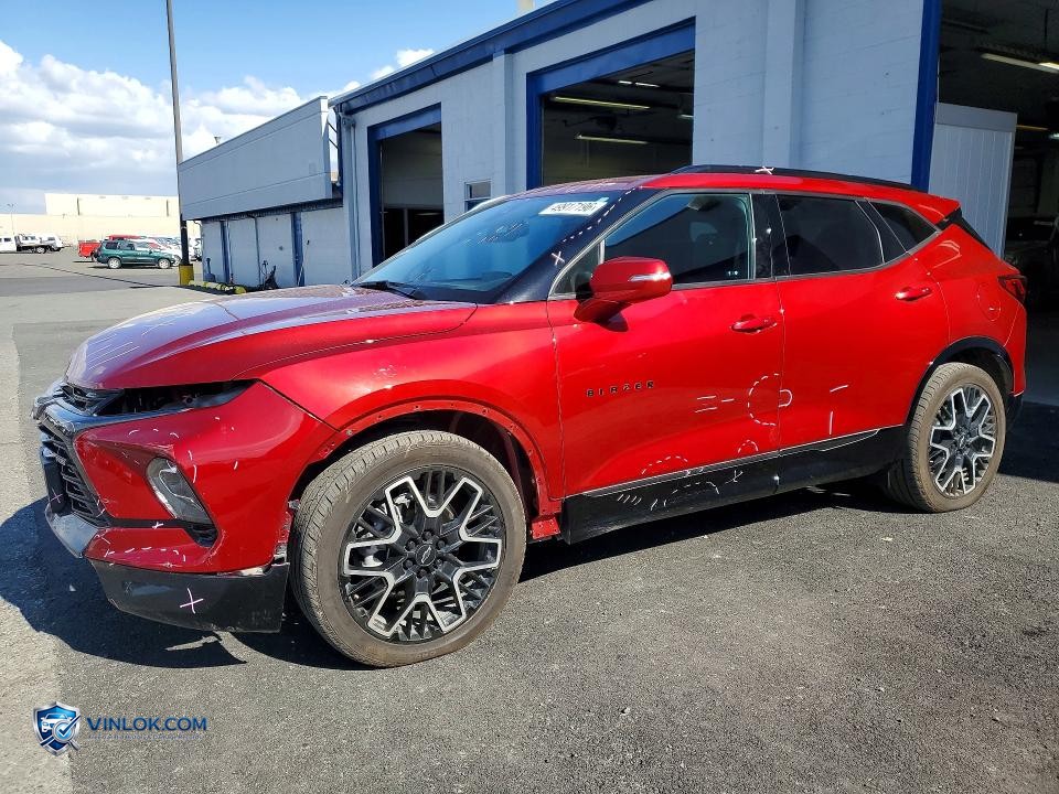 2023 CHEVROLET BLAZER RS – Lot 49917196 auction photo