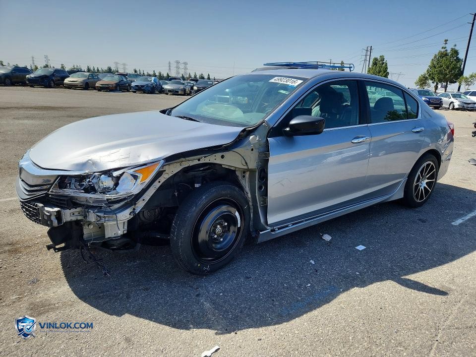 2017 HONDA ACCORD SPORT – Lot 49923016 auction photo