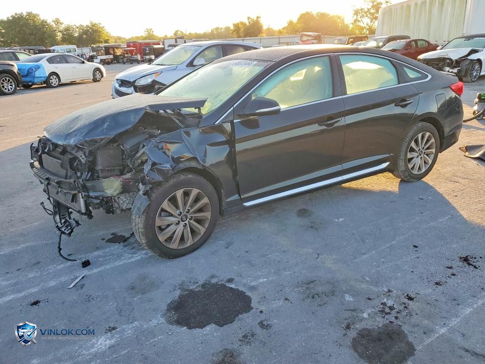 2017 HYUNDAI SONATA – Lot 49933466 auction photo