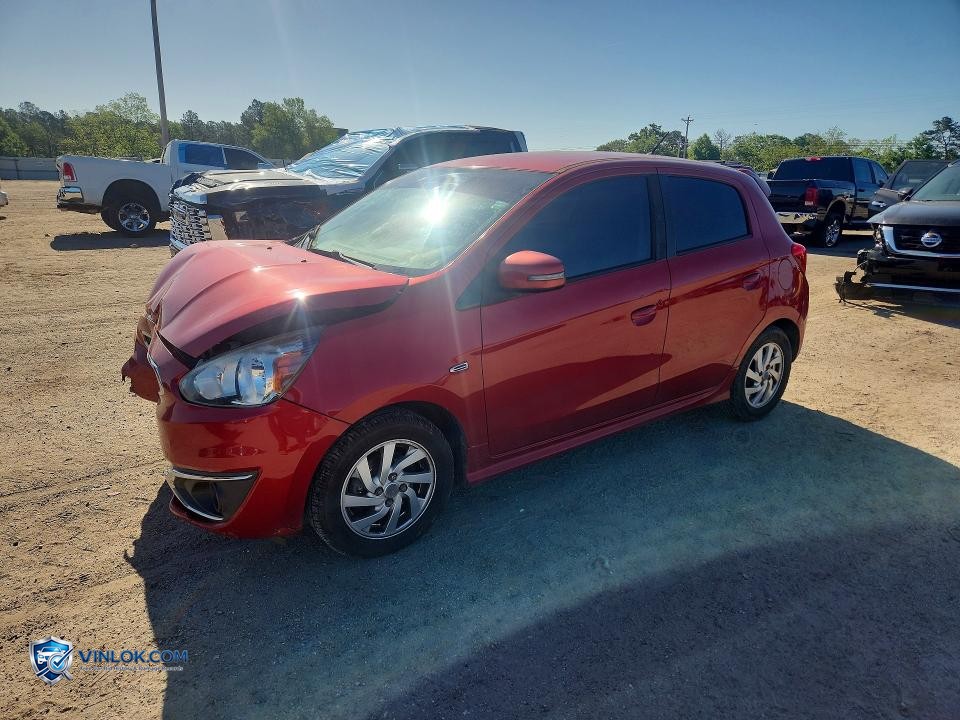 2018 MITSUBISHI MIRAGE SE – Lot 49935356 auction photo