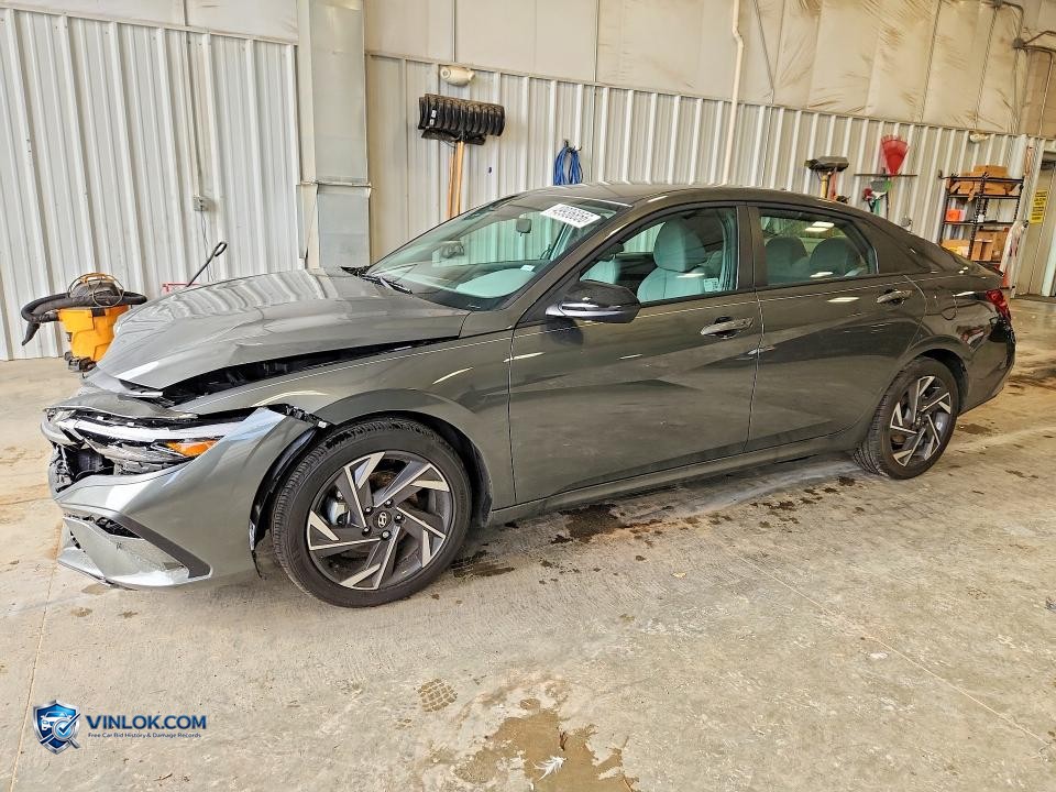 2025 HYUNDAI ELANTRA SEL SPORT – Lot 49936856 auction photo
