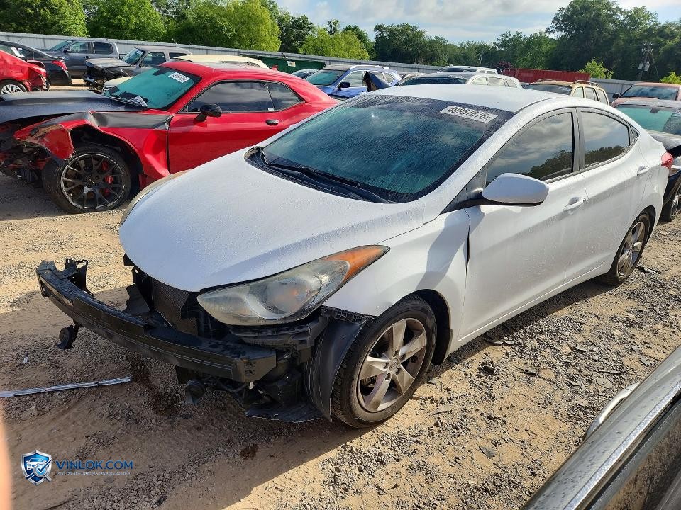 2013 HYUNDAI ELANTRA GLS – Lot 49937876 auction photo