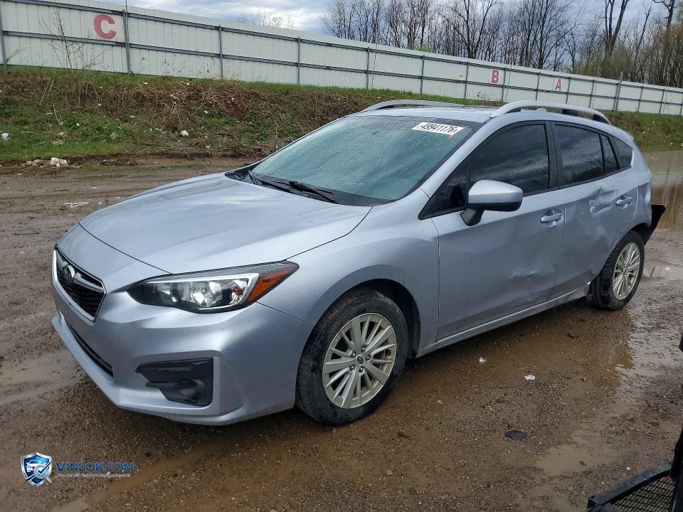 2018 SUBARU IMPREZA PREMIUM – Lot 49941176 auction photo