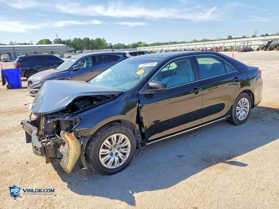 2014 TOYOTA CAMRY LE – Lot 49947586 auction photo