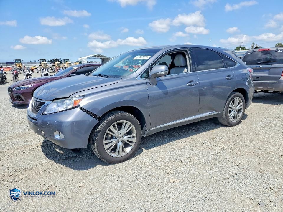2012 LEXUS RX 450H BASE – Lot 49948326 auction photo