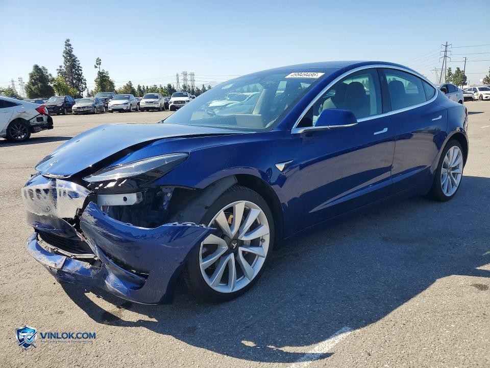 2020 TESLA MODEL 3 – Lot 49949486 auction photo